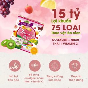 Bột Lá Lúa Mạch Non Với Collagen và Placenta