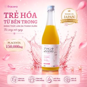 Nước Uống Nhau Thai Fracora Placenta Drink 150.000mg New