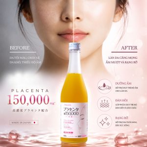 Nước Uống Nhau Thai Fracora Placenta Drink 150.000mg New