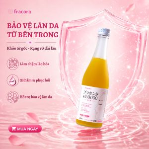 Nước Uống Nhau Thai Fracora Placenta Drink 150.000mg New