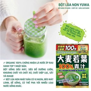 Bột Lúa Non Yuwa Nhật Bản