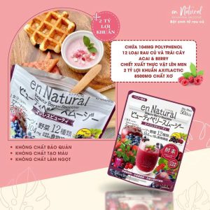 Thực phẩm bổ sung: en Natural Beauty Berry Smoothie