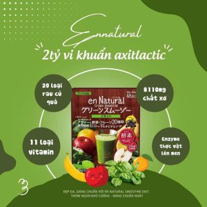 Thực phẩm bổ sung en Natural Green Smoothie
