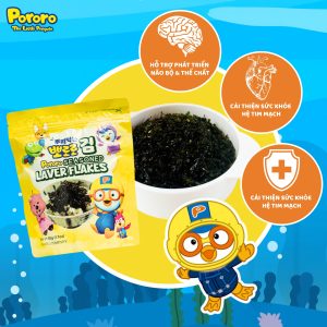 Rong biển rắc cơm Pororo