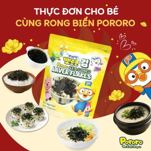 Rong biển rắc cơm Pororo