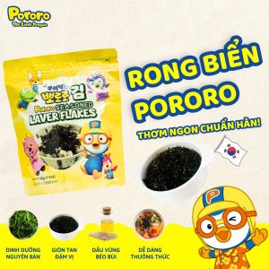 Rong biển rắc cơm Pororo